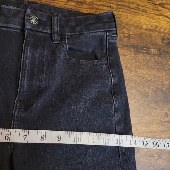 American Eagle Jeans 4 L Jegging Curvy Super Hi Rise 360 Next Level Stretch - Picture 8 of 12